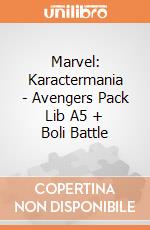 Marvel: Karactermania - Avengers Pack Lib A5 + Boli Battle giochi