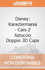Disney: Karactermania - Cars 2 Astuccio Doppio 3D Cups giochi