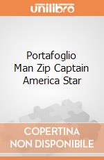 Portafoglio Man Zip Captain America Star giochi