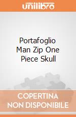 Portafoglio Man Zip One Piece Skull giochi
