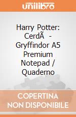 Harry Potter: CerdÃ  - Gryffindor A5 Premium Notepad / Quaderno giochi