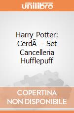 Harry Potter: CerdÃ  - Set Cancelleria Hufflepuff gioco