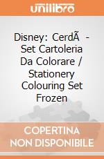 Disney: CerdÃ  - Set Cartoleria Da Colorare / Stationery Colouring Set Frozen gioco