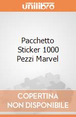 Pacchetto Sticker 1000 Pezzi Marvel giochi