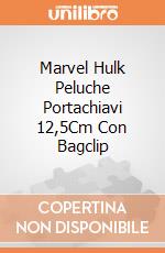 Marvel  Hulk Peluche Portachiavi 12,5Cm Con Bagclip giochi