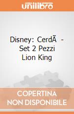 Disney: CerdÃ  - Set 2 Pezzi Lion King gioco