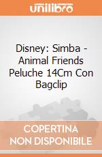 Disney: Simba - Animal Friends Peluche 14Cm Con Bagclip giochi