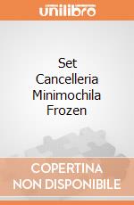Set Cancelleria Minimochila Frozen giochi