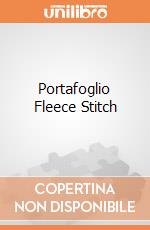 Portafoglio Fleece Stitch giochi