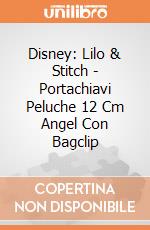 Disney: Lilo & Stitch - Portachiavi Peluche 12 Cm Angel Con Bagclip giochi