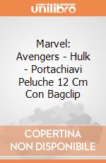 Marvel: Avengers - Hulk - Portachiavi Peluche 12 Cm Con Bagclip giochi