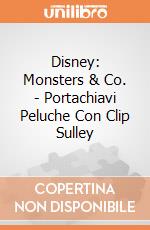 Disney: Monsters & Co. - Portachiavi Peluche Con Clip Sulley giochi