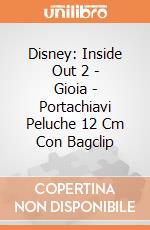 Disney: Inside Out 2 - Gioia - Portachiavi Peluche 12 Cm Con Bagclip giochi