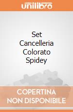 Set Cancelleria Colorato Spidey giochi