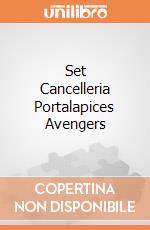 Set Cancelleria Portalapices Avengers giochi
