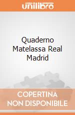 Quaderno Matelassa Real Madrid giochi
