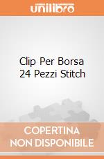 Clip Per Borsa 24 Pezzi Stitch giochi