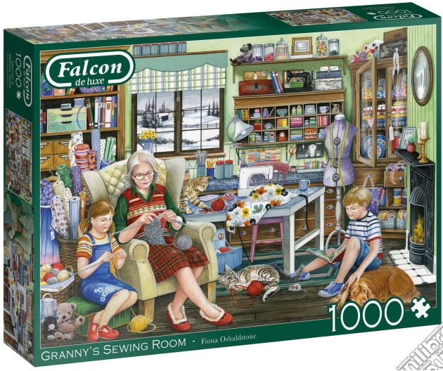 Jumbo - Falcon Granny'S Sewing Room 1000Pcs puzzle