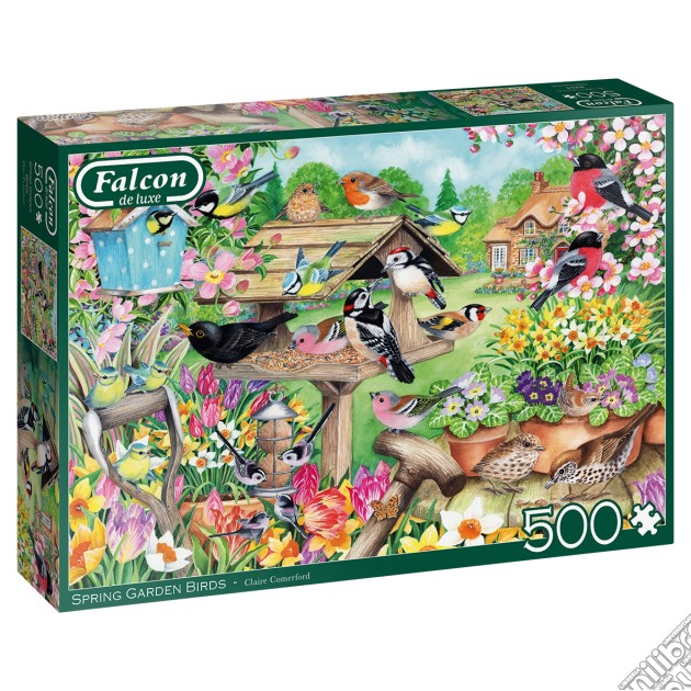 500 FALCON - Uccelli del giardino di primavera puzzle