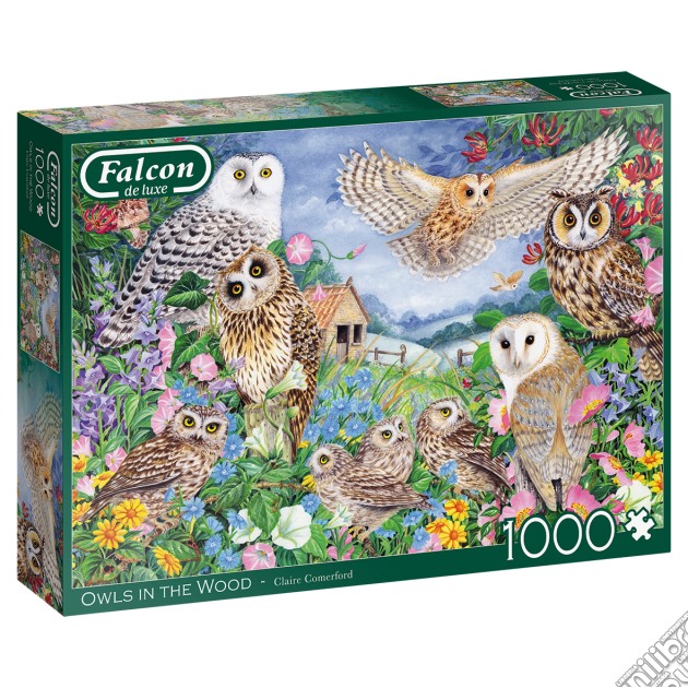 1000 FALCON - Gufi nel bosco puzzle