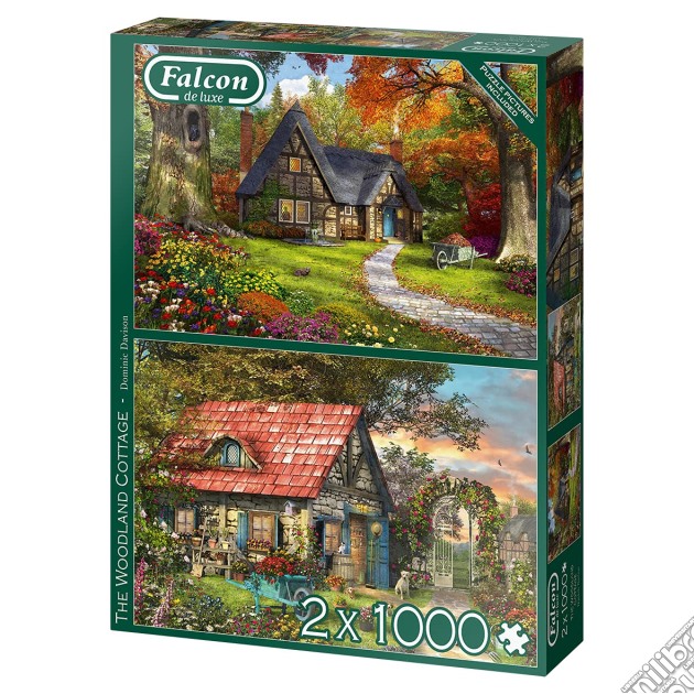 Jumbo: 2X1000 The Woodland Cottage puzzle