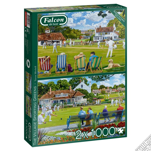 Falcon Puzzle - Falcon Puzzle - The Village Sporting ( 2X 1000 Pcs ) puzzle