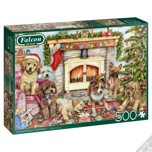 500 FALCON - Christmas Puppies puzzle