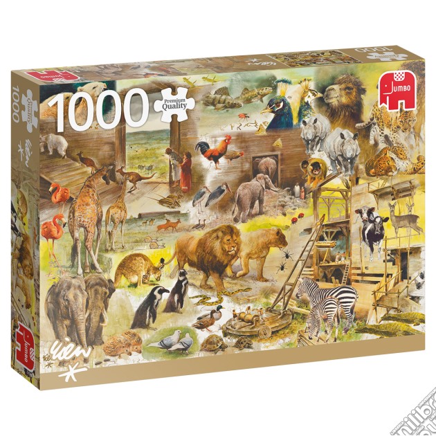 Premium Collection Puzzel De Constructie Van De Ark Van Noach (1000) puzzle