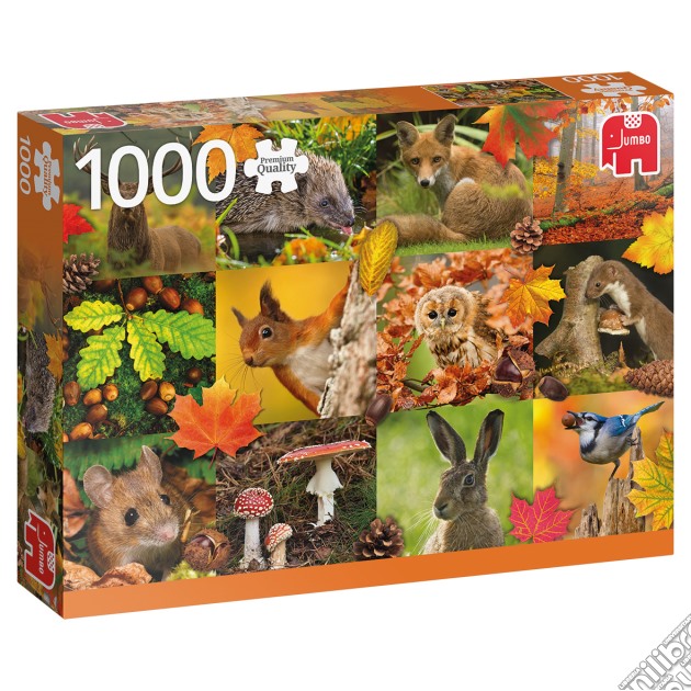 Premium Collection Puzzel Autumn Animals (1000) puzzle