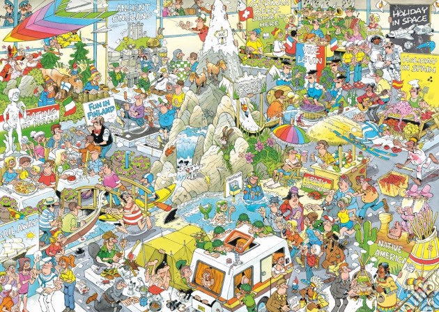 Jumbo - Puzzel Jan Van Haasteren De Vakantiebeurs 1000 Stukjes puzzle