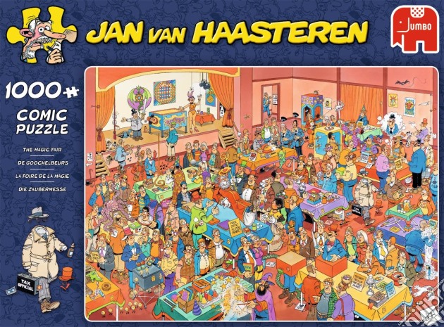 Puzzel Jan Van Haasteren De Goochelbeurs puzzle