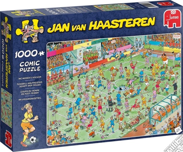 Puzzel Jan Van Haasteren Vrouwenvoetbal puzzle