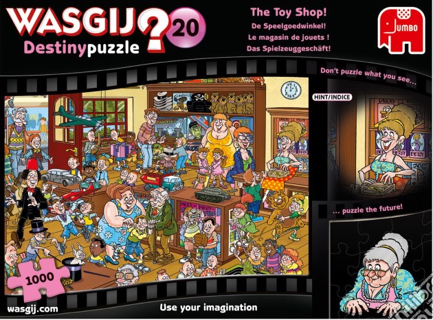 Puzzel Wasgij Destiny 20 1000 Stukjes puzzle