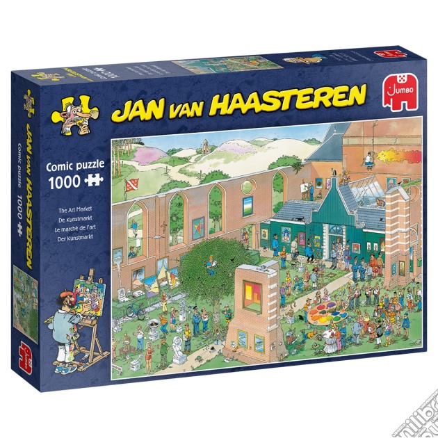 Jumbo - Puzzel Jan Van Haasteren The Art Market puzzle