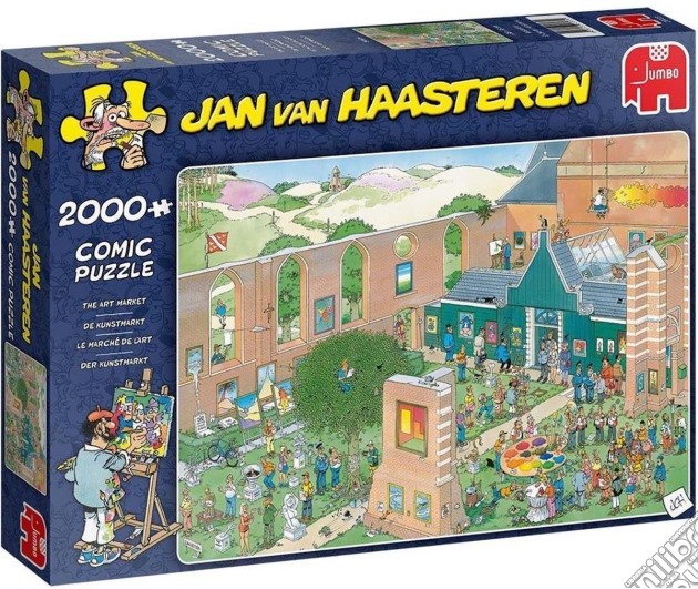 Jumbo - Puzzel Jan Van Haasteren The Art Market puzzle