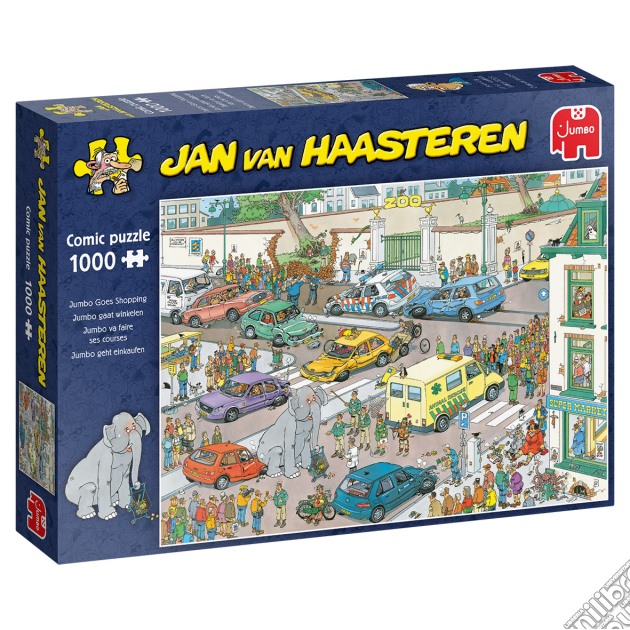 Jan Van Haasteren - Jan Van Haasteren - Jumbo Gaat Winkelen (1000 Stukjes) puzzle