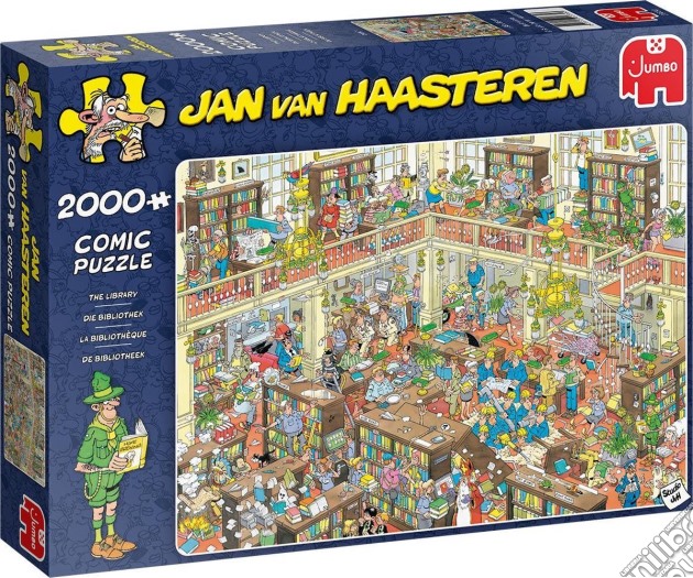 Jumbo - Puzzel Jvh: De Bibliotheek 2000 Stukjes (20030) puzzle