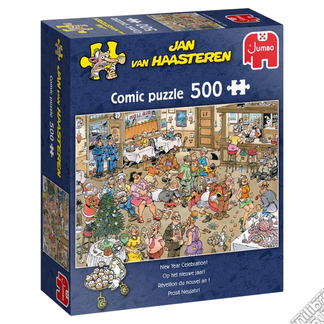 Jan Van Haasteren - Jan Van Haasteren - Op Het Nieuwe Jaar! (500) puzzle