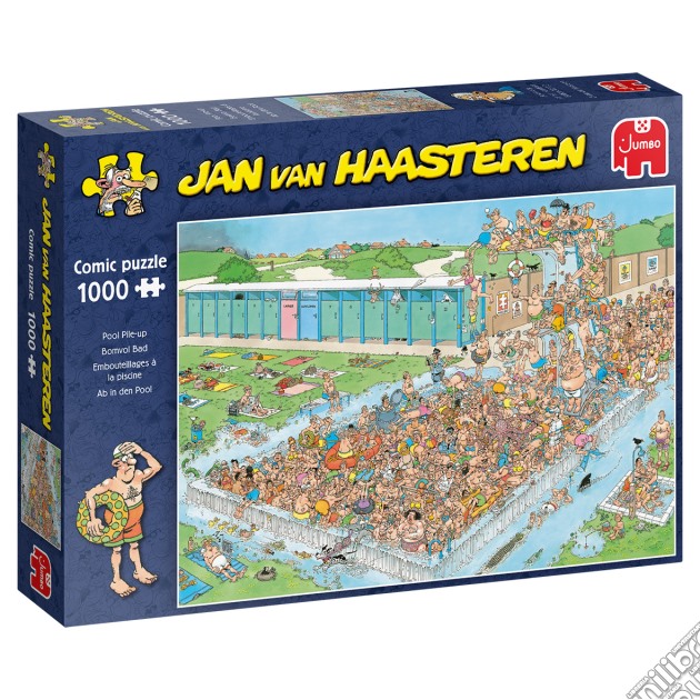 Jan Van Haasteren - Jan Van Haasteren - Bomvol Bad (1000 Stukjes) puzzle