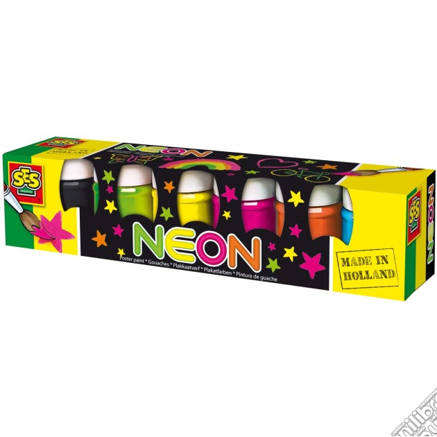Ses 2200330 - 6 Colori Liquidi Neon gioco di SES