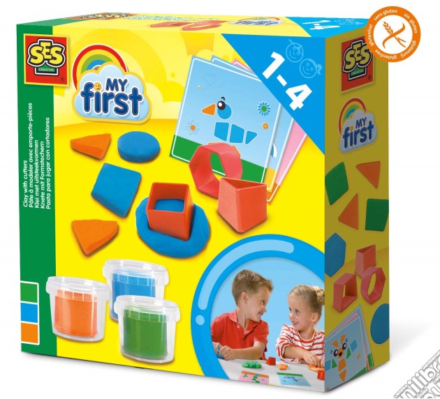 Ses: 2214433 - My First: Pasta Da Modellare Colori E Forme gioco di SES