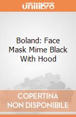 Boland: Face Mask Mime Black With Hood giochi