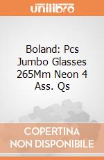 Boland: Pcs Jumbo Glasses 265Mm Neon 4 Ass. Qs giochi