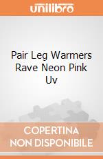 Pair Leg Warmers Rave Neon Pink Uv giochi