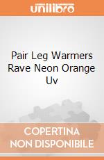 Pair Leg Warmers Rave Neon Orange Uv giochi