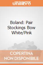 Boland: Pair Stockings Bow White/Pink giochi
