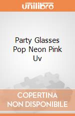 Party Glasses Pop Neon Pink Uv giochi