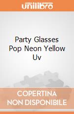 Party Glasses Pop Neon Yellow Uv giochi