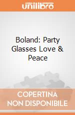 Boland: Party Glasses Love & Peace giochi