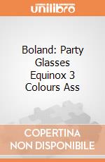 Boland: Party Glasses Equinox 3 Colours Ass giochi